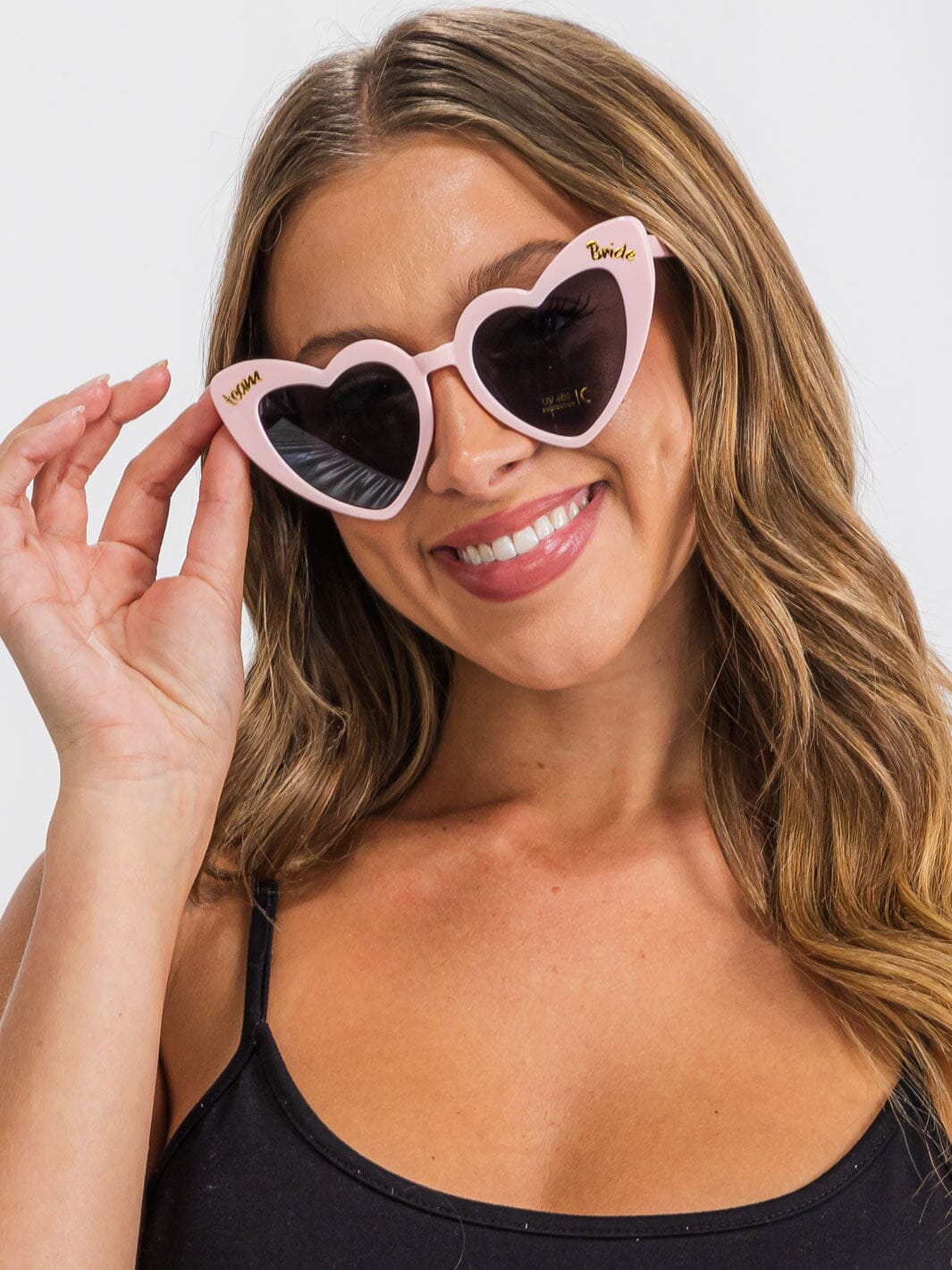 WOMEN'S DAZEY HEART BRIDE EYEWEAR ASSORTED COLORS SUNGLASSES