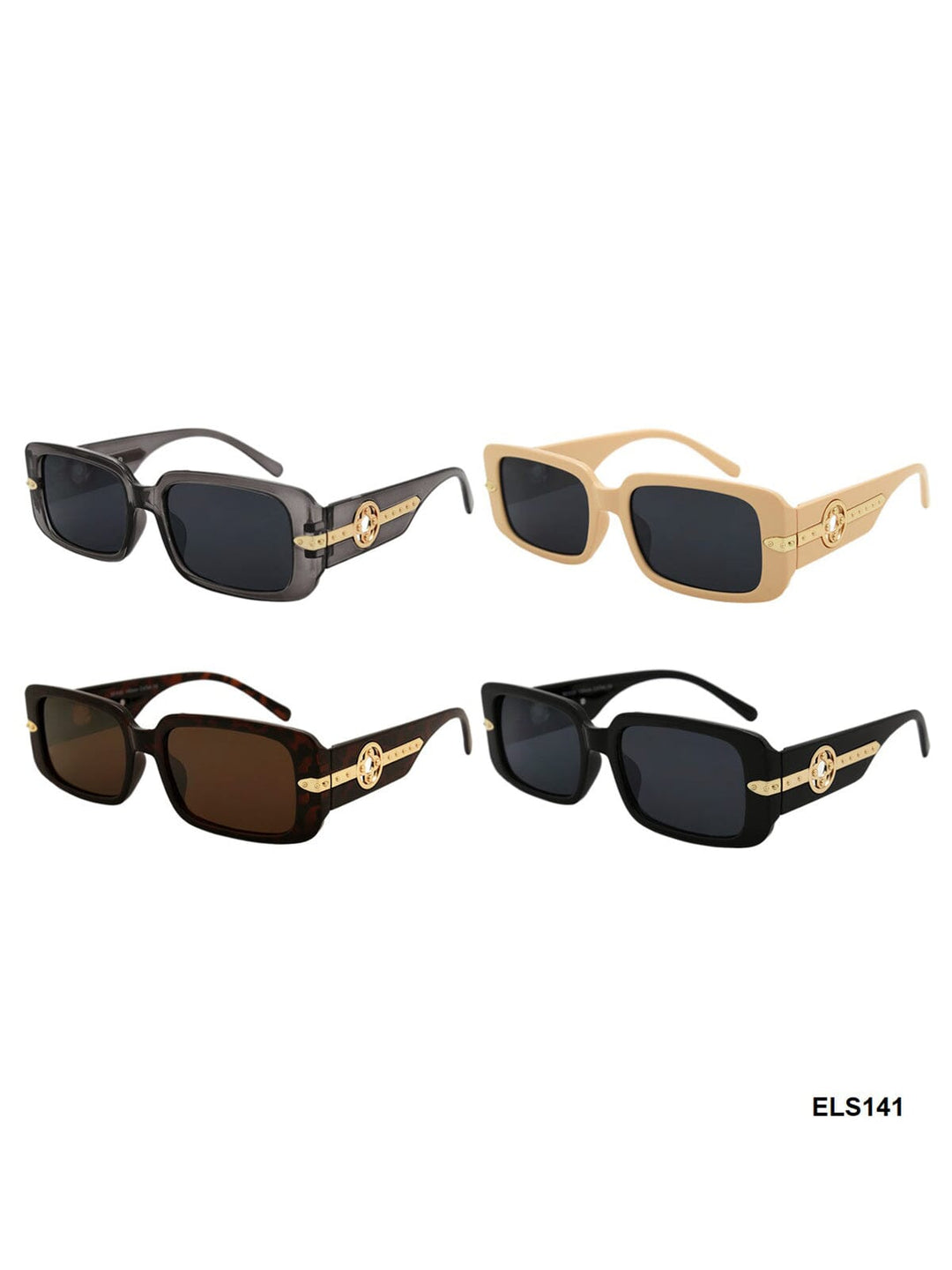 WOMEN'S ELLURE FASHION EYEWEAR ASSORTED COLORS SUNGLASSES