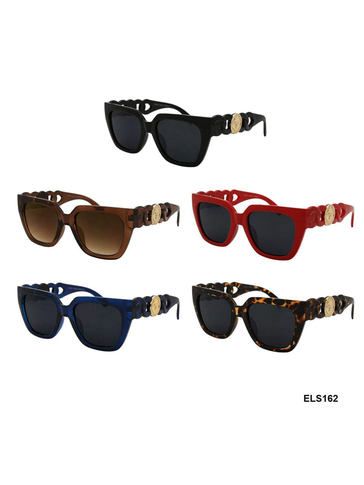 WOMEN'S ELLURE EYEWEAR ASSORTED COLORS SUNGLASSES