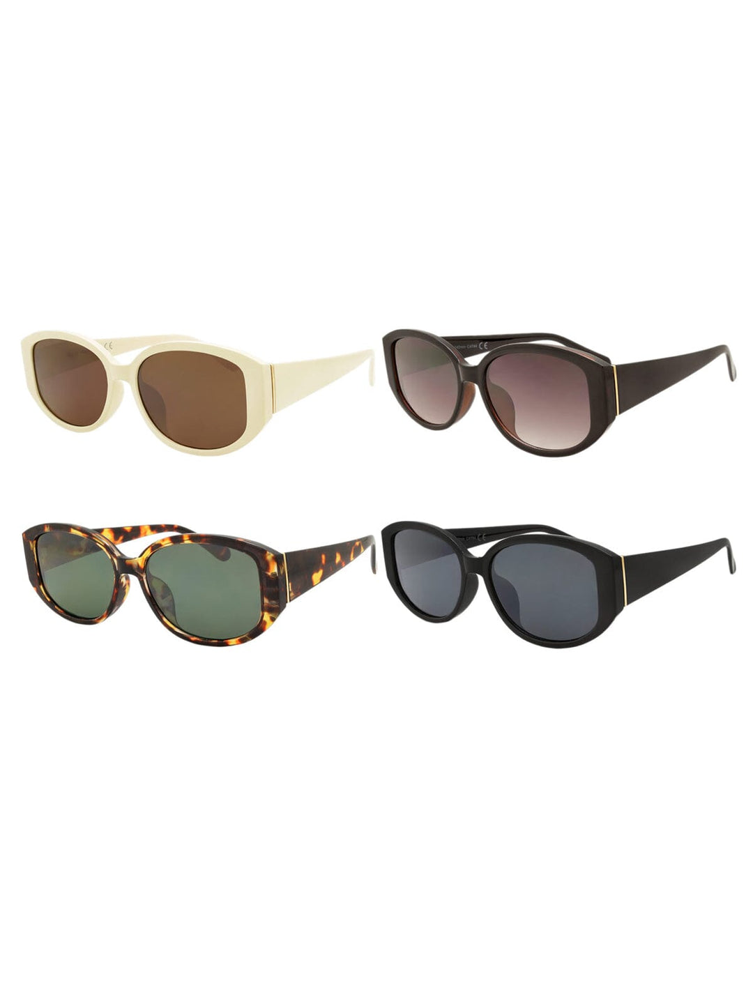 WOMEN'S ELLURE FASHION EYEWEAR ASSORTED COLORS SUNGLASSES