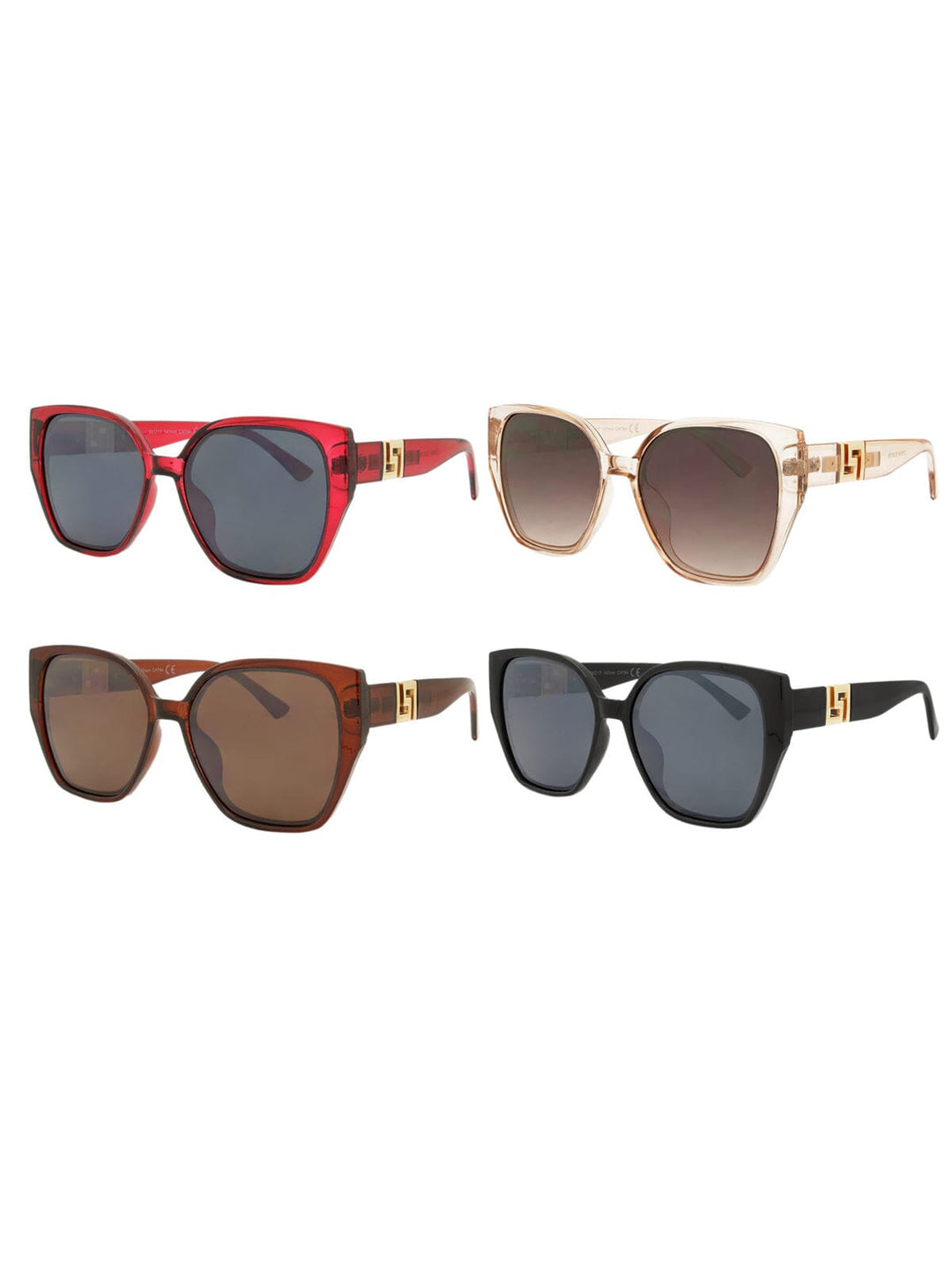 WOMEN'S ELLURE FASHION EYEWEAR ASSORTED COLORS SUNGLASSES