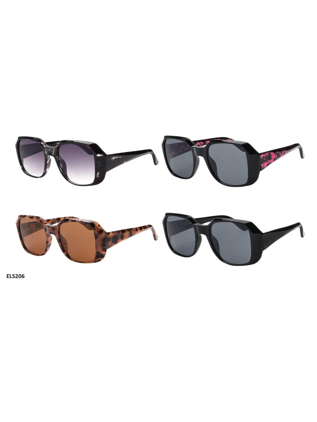 WOMEN'S ELLURE EYEWEAR ASSORTED COLORS SUNGLASSES