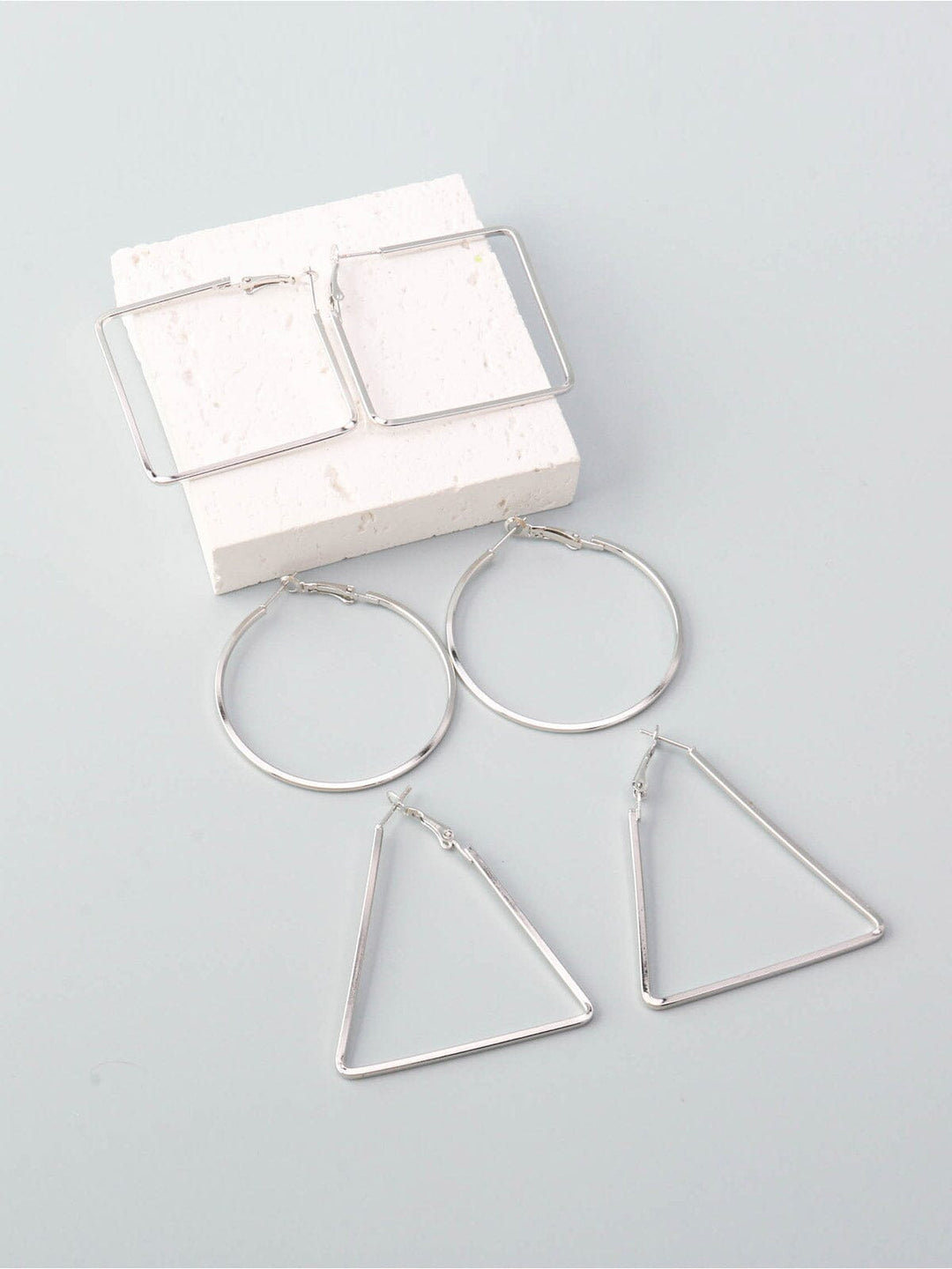 WOMEN'S ASSORTED DESIGNS HOOPS EARRINGS