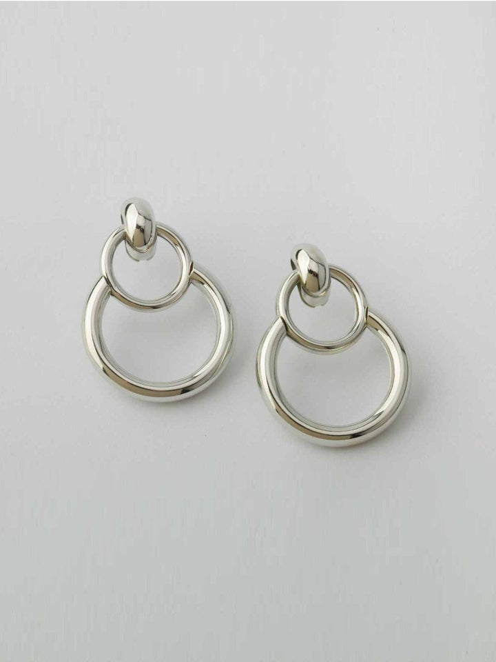 WOMEN'S GOLD & SILVER EARRINGS