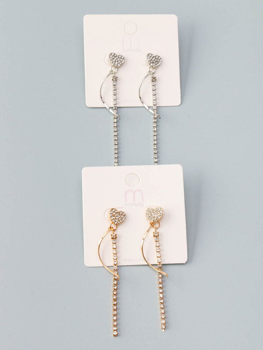 WOMEN'S FASHION GOLD & SILVER EARRINGS