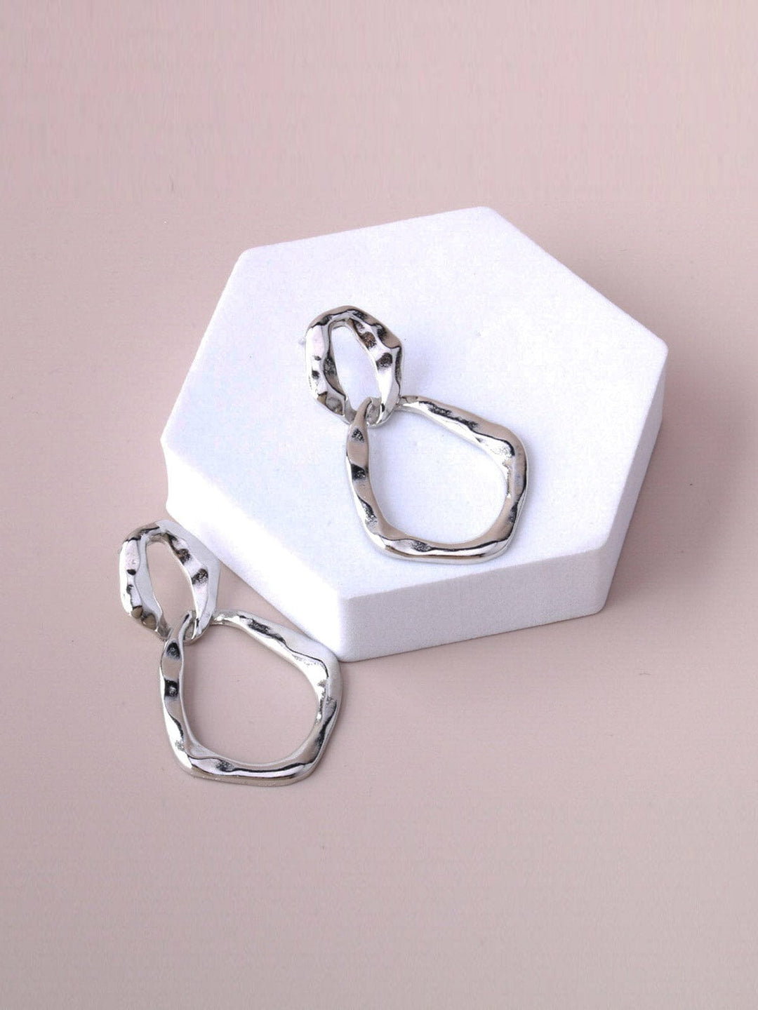 WOMEN'S GOLD & SILVER EARRINGS
