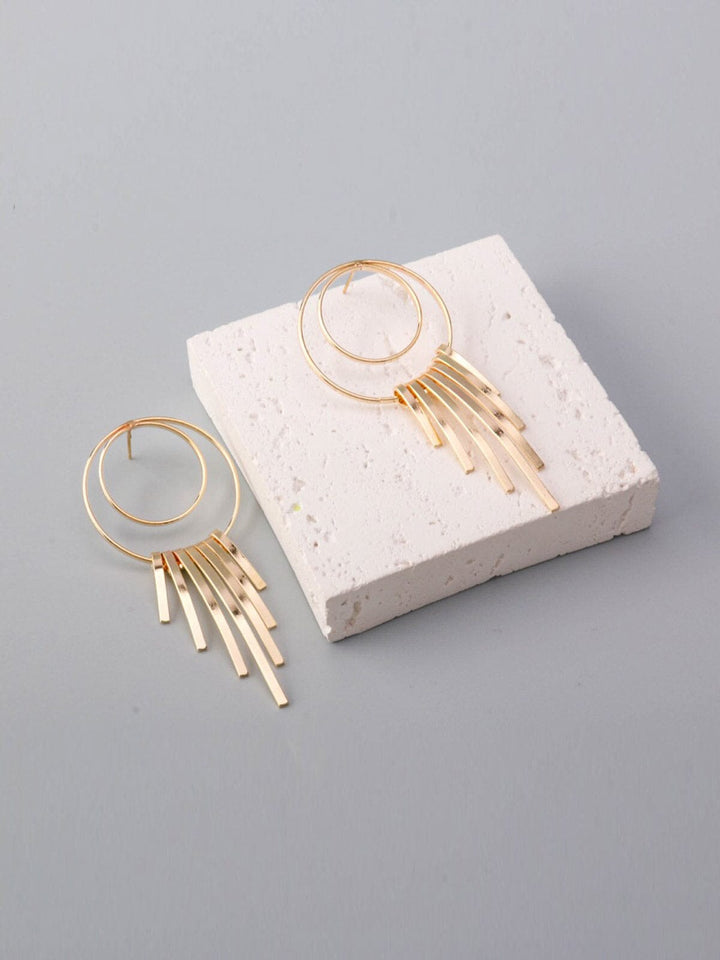 WOMEN'S GOLD & SILVER EARRINGS