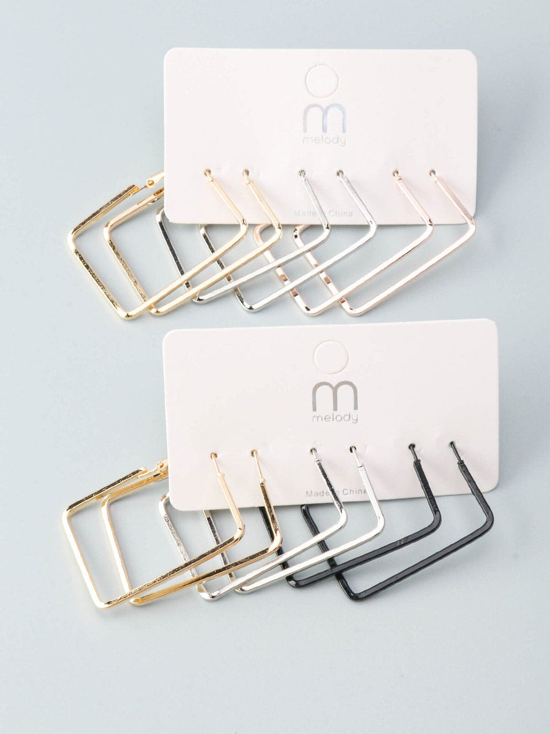 WOMEN'S FASHION ASSORTED COLOR EARRINGS