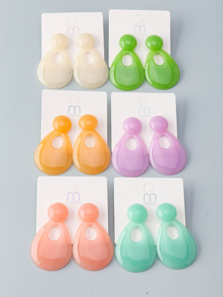 WOMEN'S ASSORTED COLORS EARRINGS