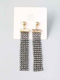 FASHION RHINESTONES HANGING EARRINGS