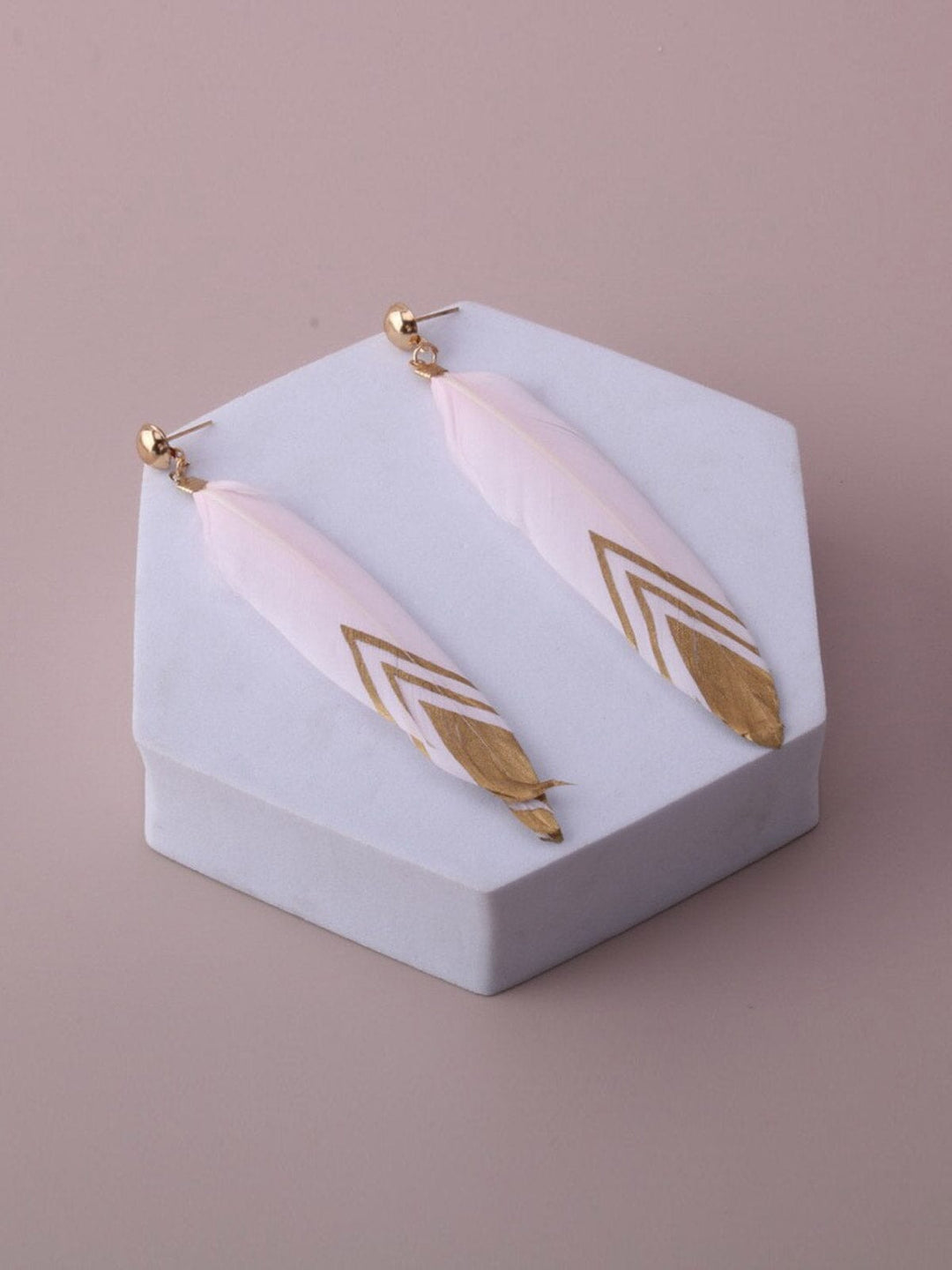 WOMEN'S FEATHERS ASSORTED COLORS EARRINGS