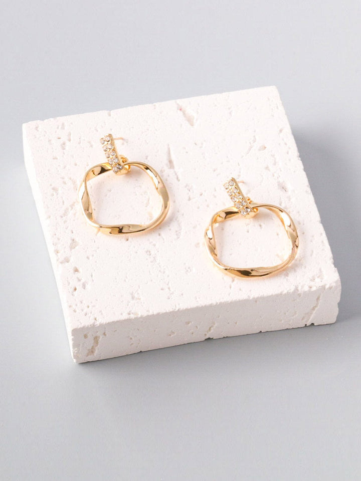 WOMEN'S FASHION GOLD & SILVER EARRINGS