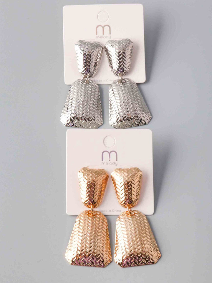 WOMEN'S FASHION GOLD & SILVER EARRINGS