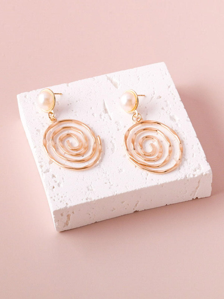 WOMEN'S FASHION GOLD & SILVER EARRINGS