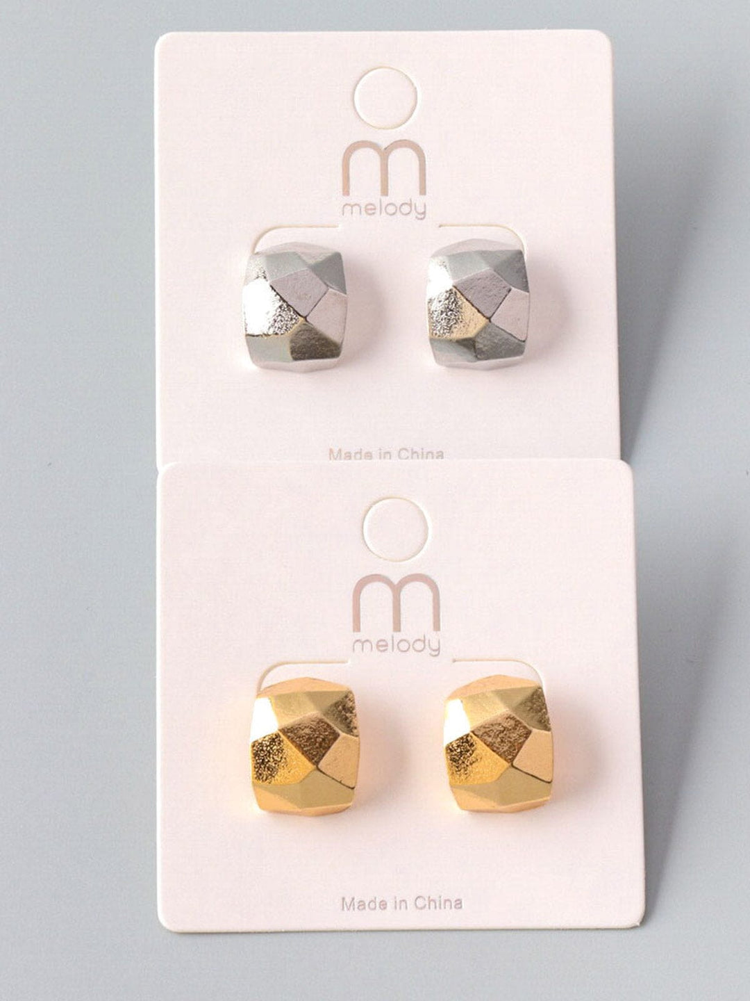 WOMEN'S FASHION GOLD & SILVER EARRINGS
