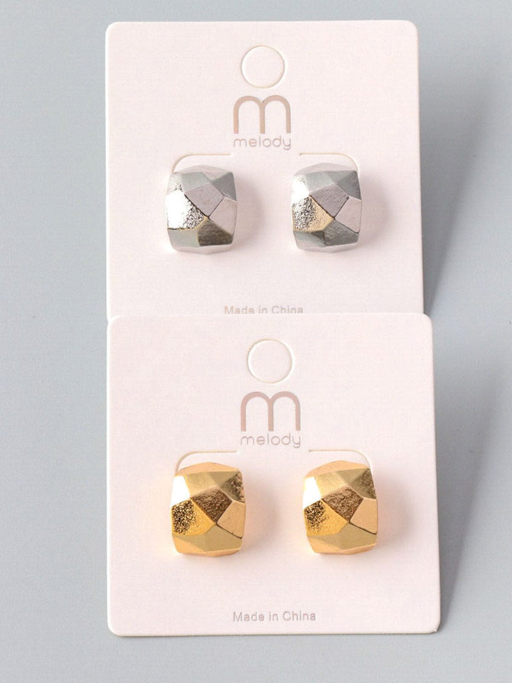 WOMEN'S FASHION GOLD & SILVER EARRINGS