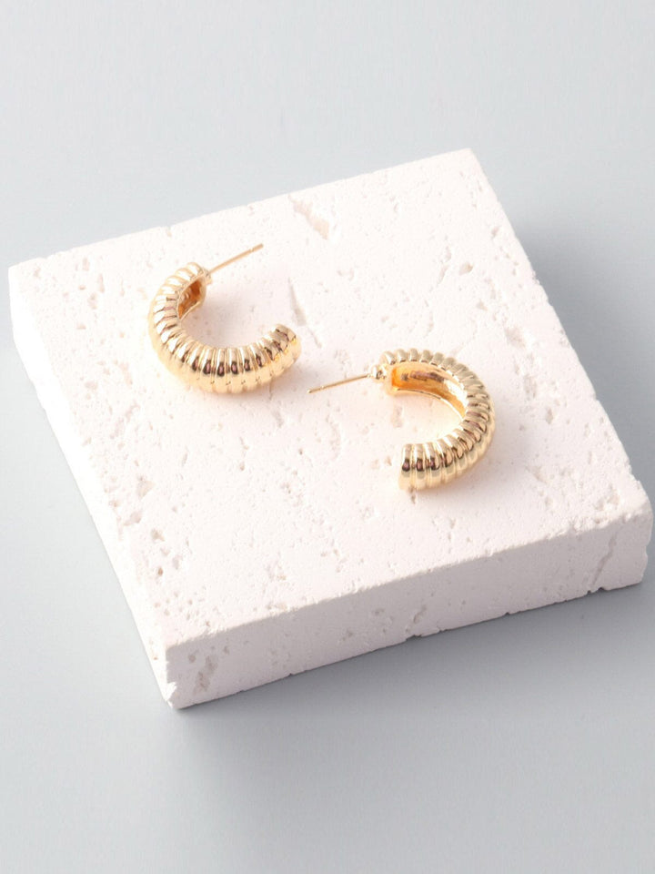 WOMEN'S FASHION GOLD & SILVER EARRINGS