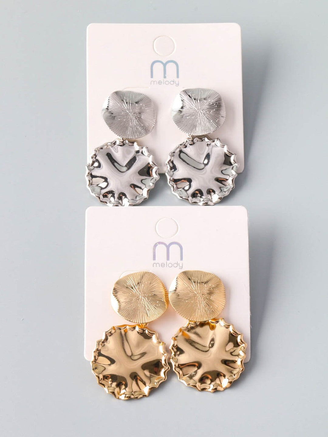 WOMEN'S GOLD & SILVER EARRINGS