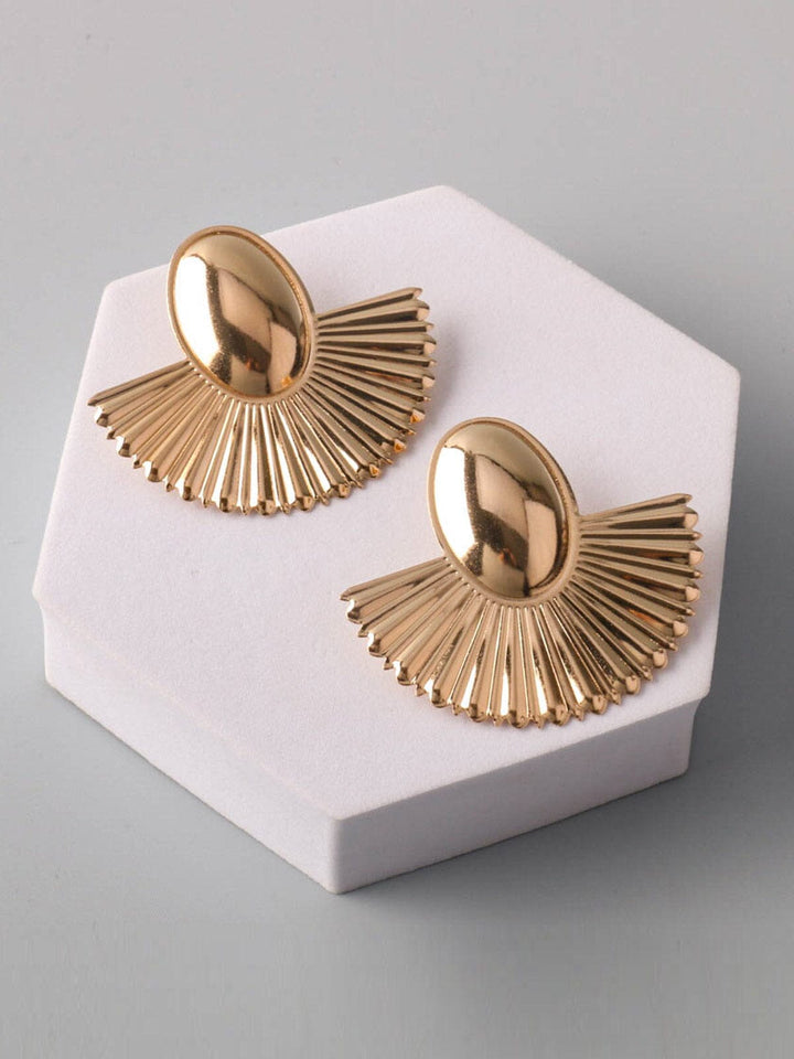 WOMEN'S FASHION GOLD & SILVER EARRINGS