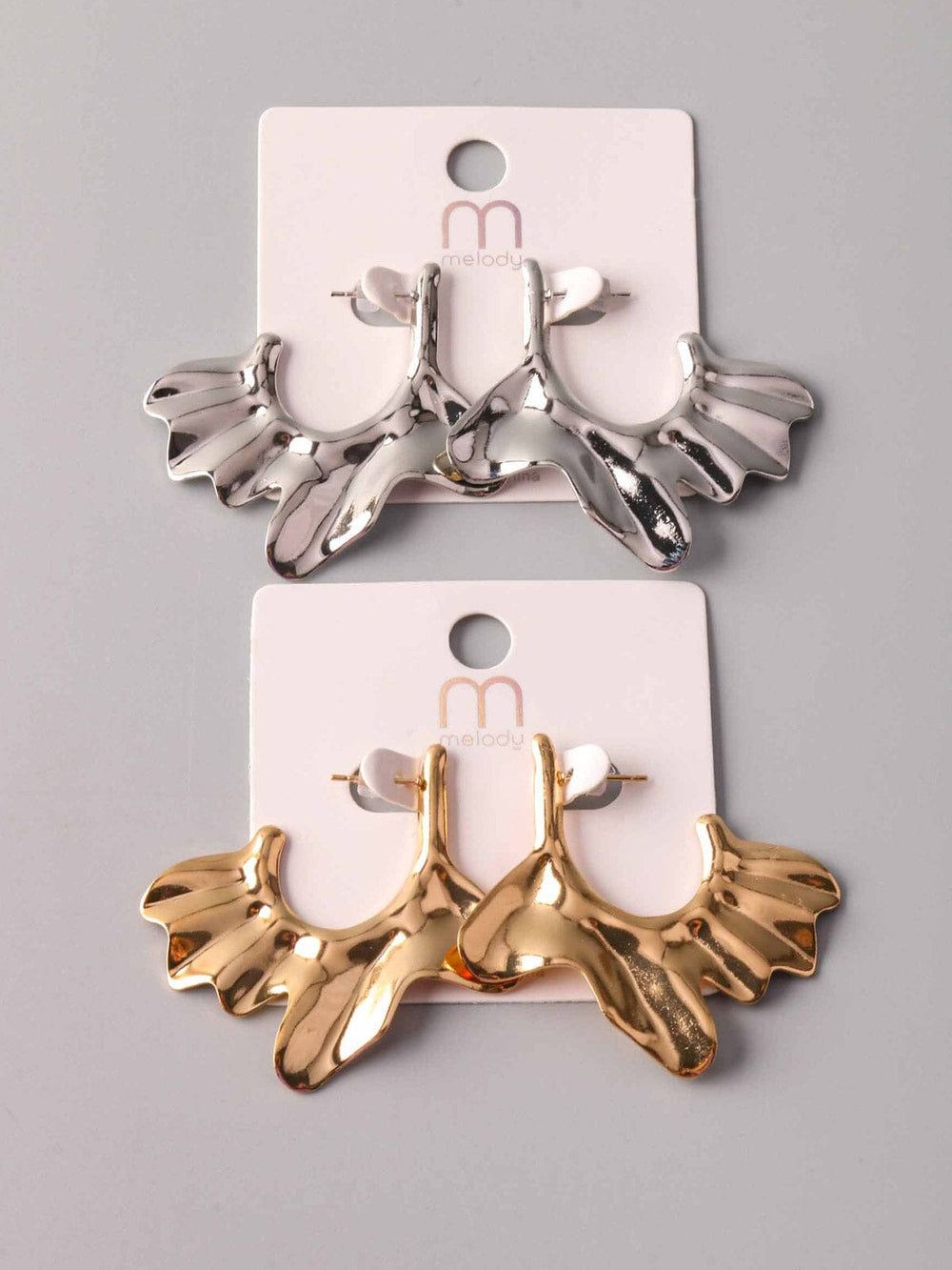 WOMEN'S GOLD & SILVER EARRINGS