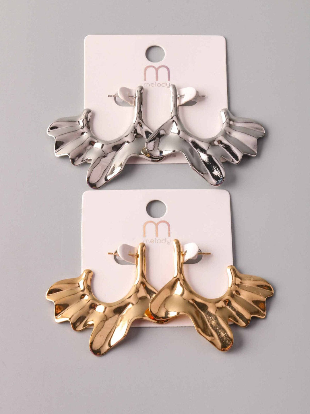 WOMEN'S GOLD & SILVER EARRINGS