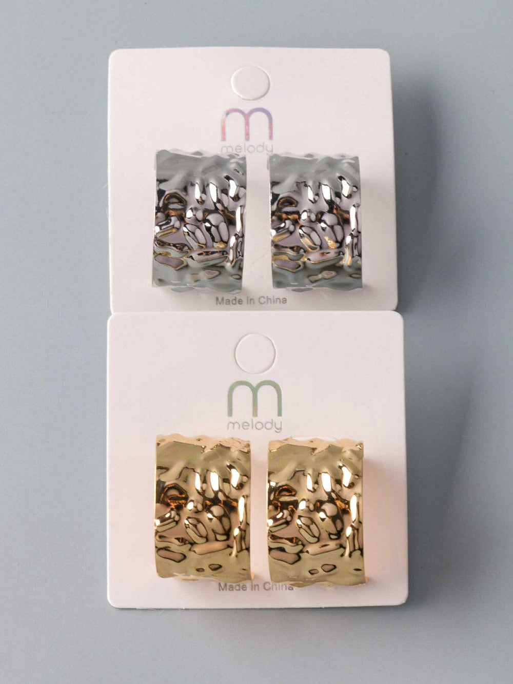 WOMEN'S GOLD & SILVER EARRINGS