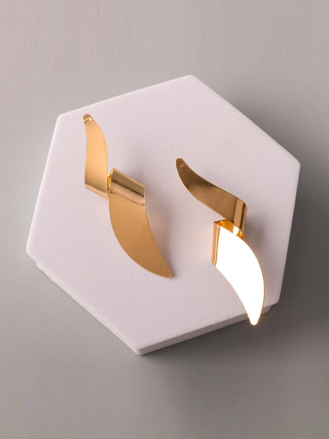 FASHION GOLD & SILVER EARRINGS