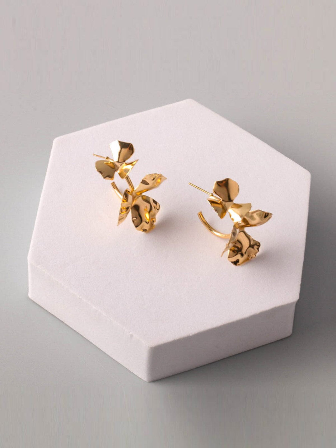 WOMEN'S GOLD & SILVER EARRINGS
