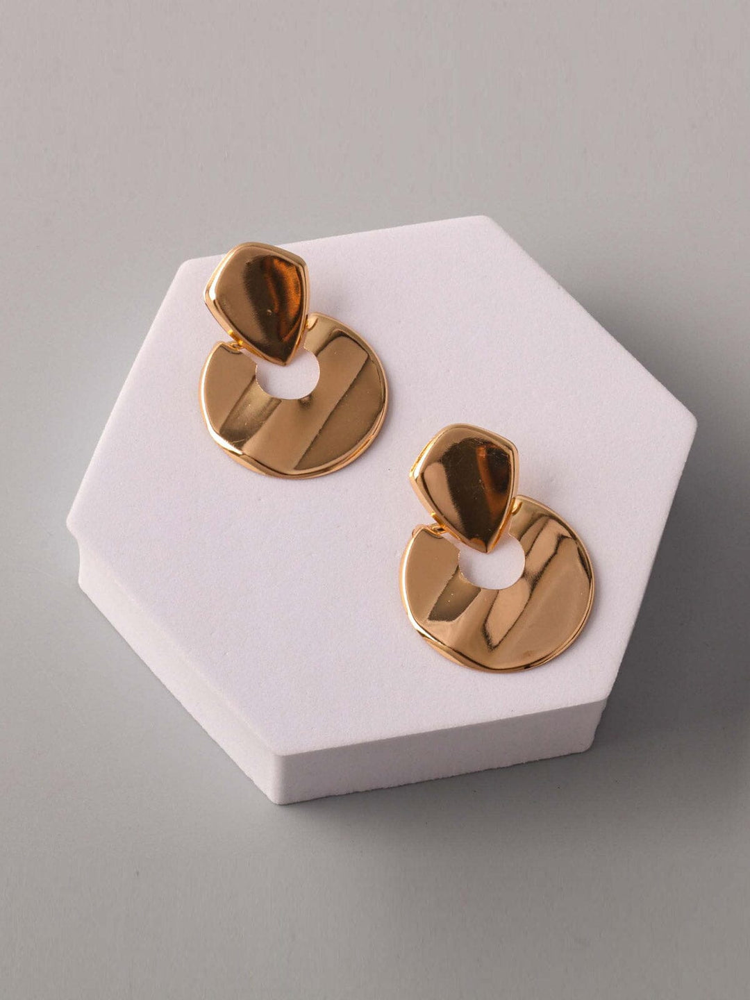 WOMEN'S GOLD & SILVER EARRINGS