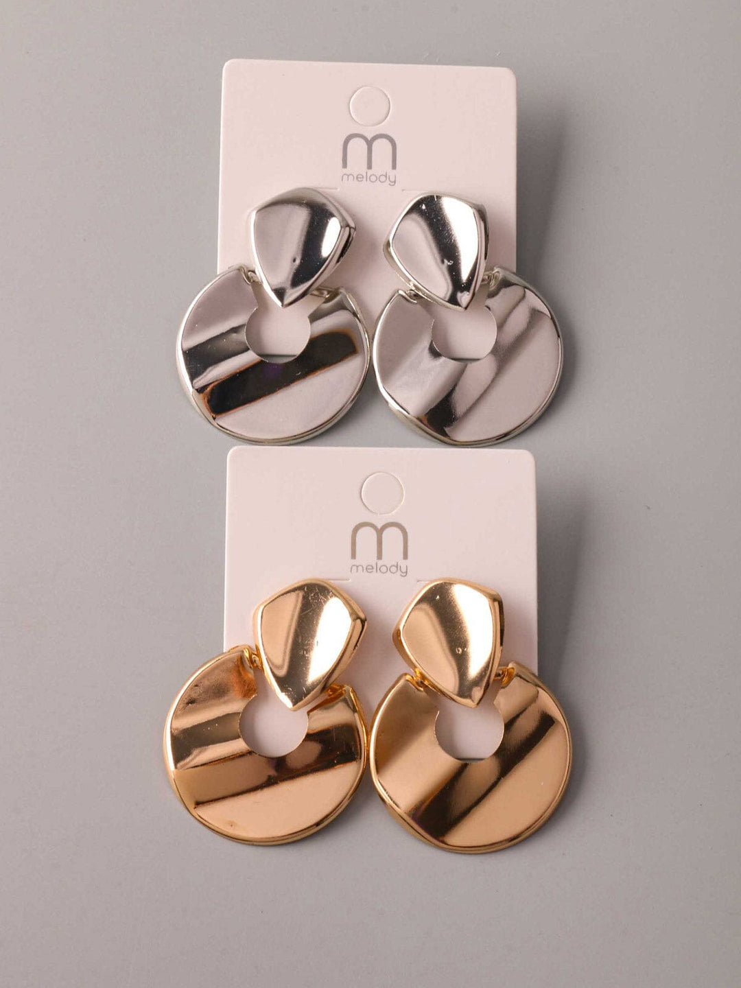 WOMEN'S GOLD & SILVER EARRINGS