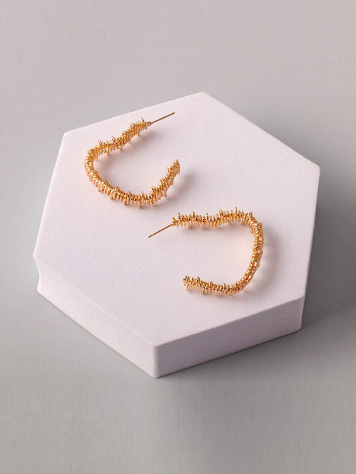 WOMEN'S GOLD & SILVER EARRINGS