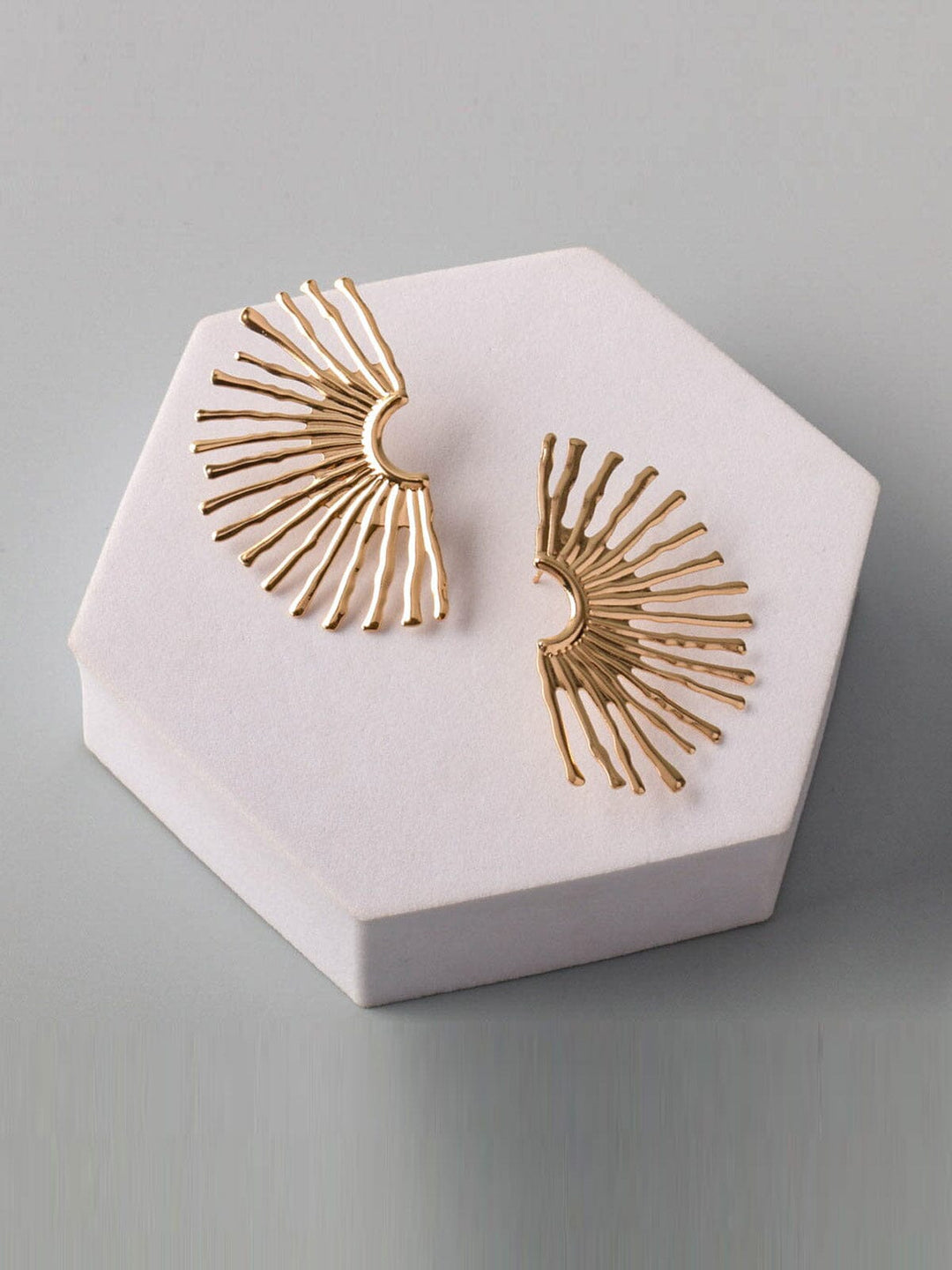 WOMEN'S GOLD & SILVER EARRINGS