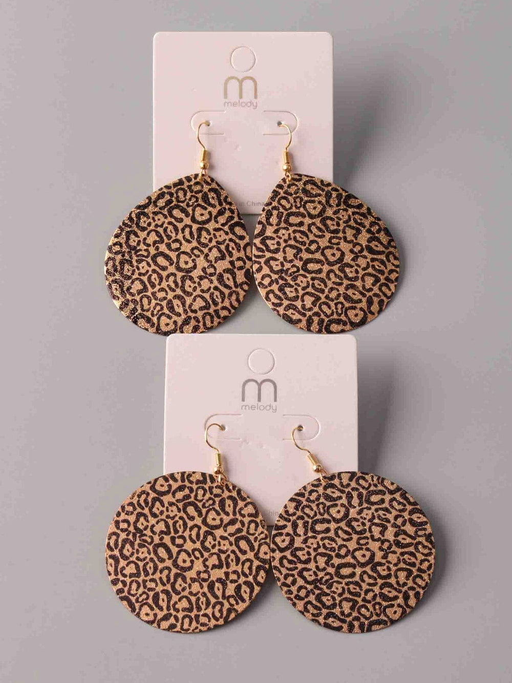 WOMEN'S ANIMAL PRINT EARRINGS