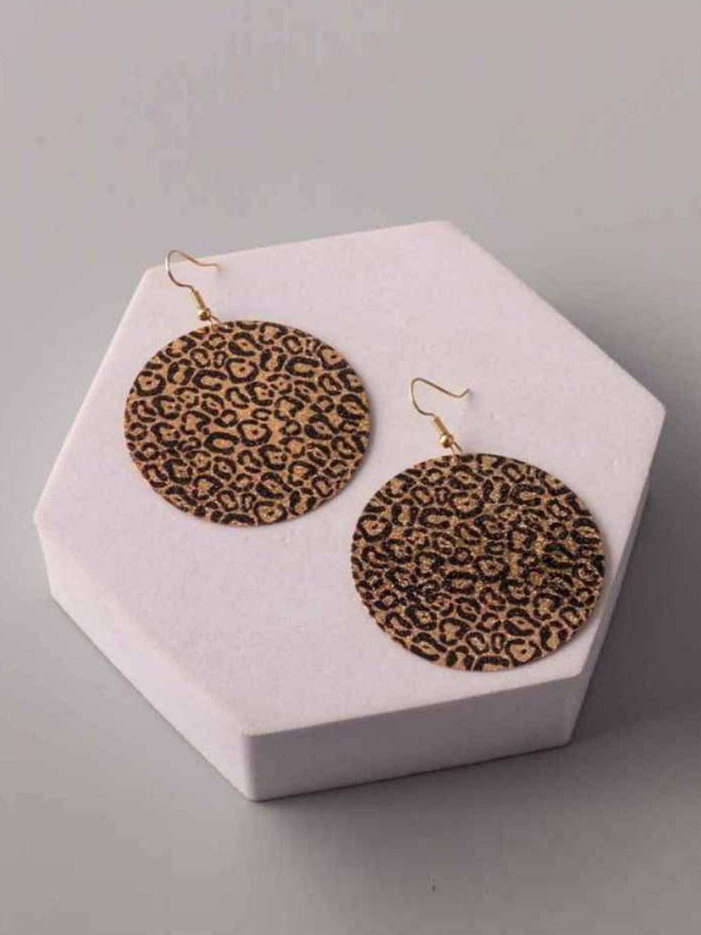 FASHION ANIMAL PRINT EARRINGS