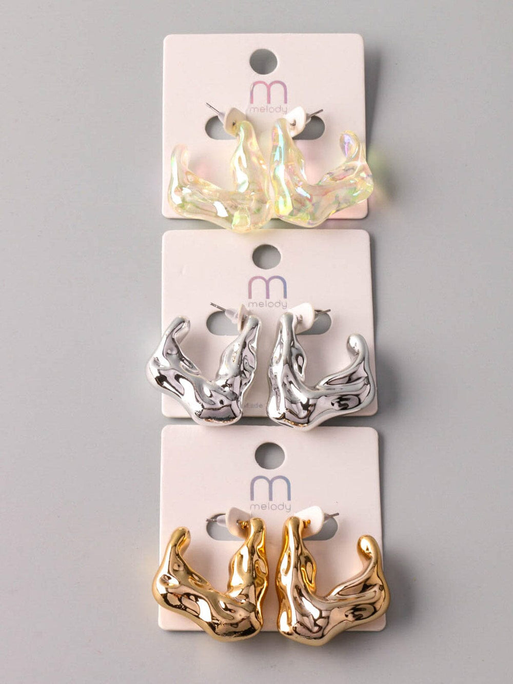 WOMEN'S ASSORTED COLORS EARRINGS