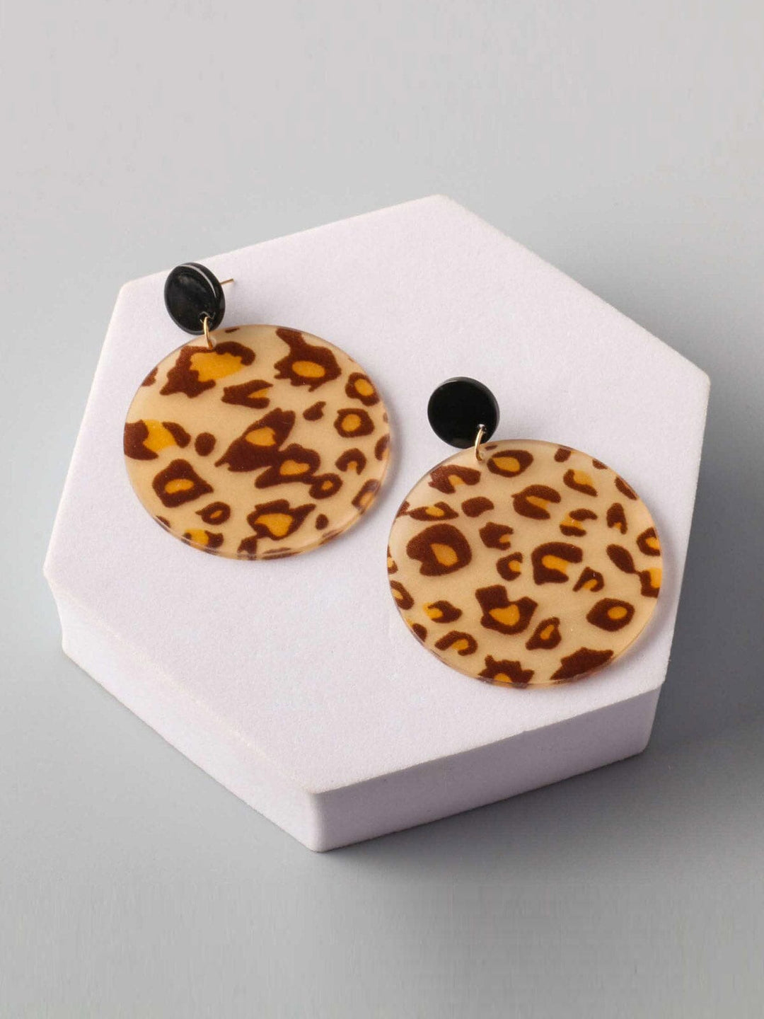 WOMEN'S ASSORTED ANIMAL PRINT EARRINGS