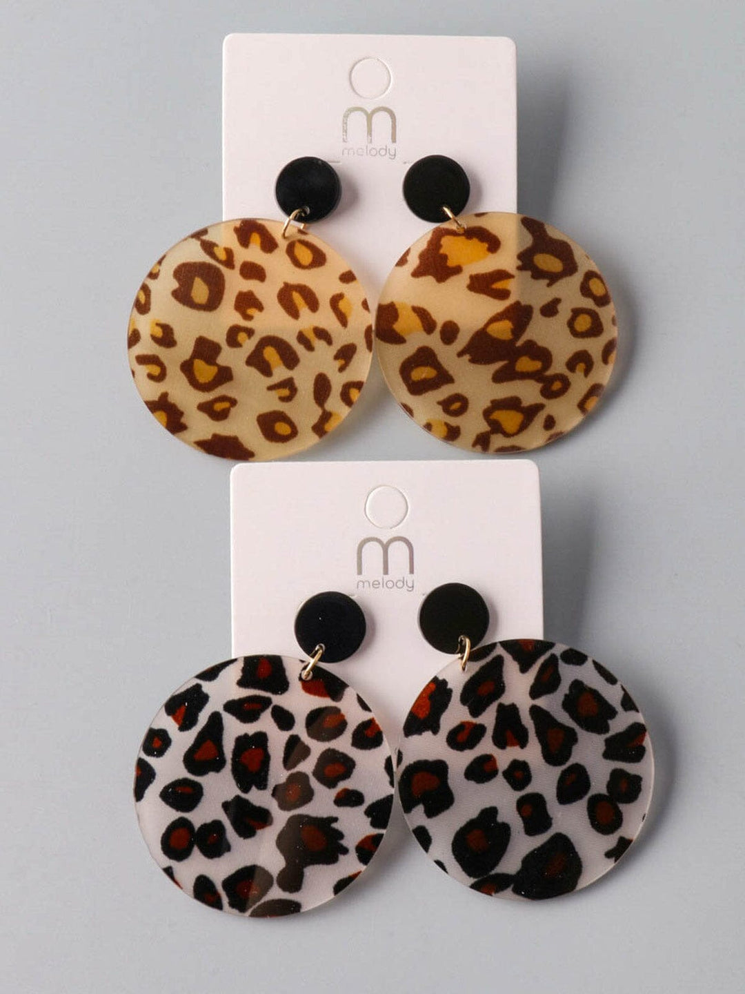 WOMEN'S ASSORTED ANIMAL PRINT EARRINGS
