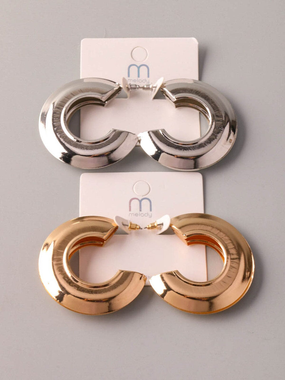 WOMEN'S GOLD & SILVER EARRINGS