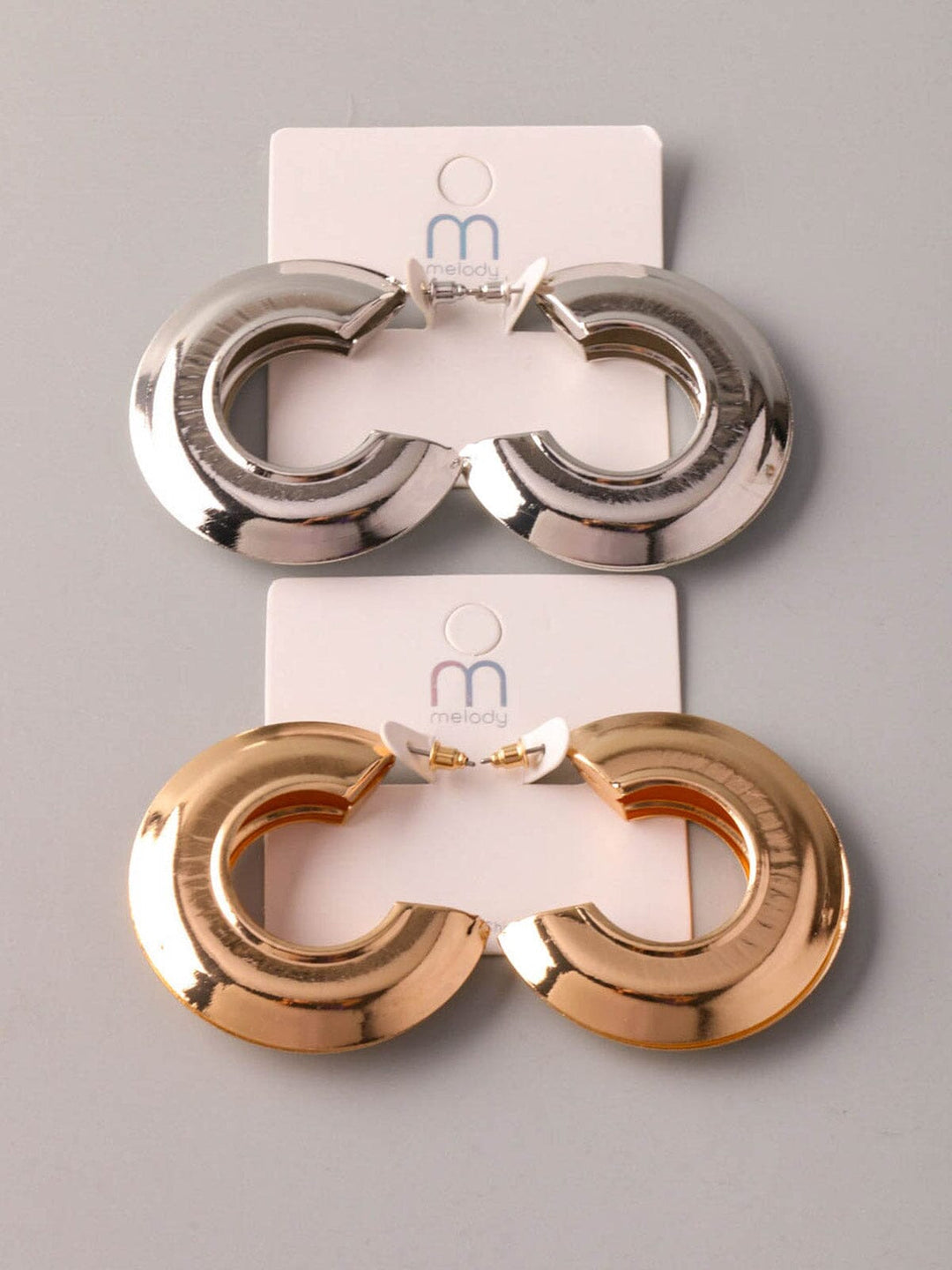 WOMEN'S GOLD & SILVER EARRINGS