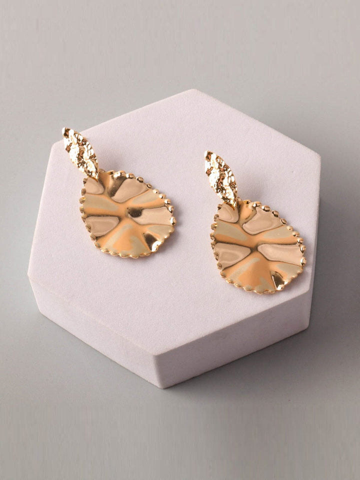 FASHION GOLD & SILVER EARRINGS