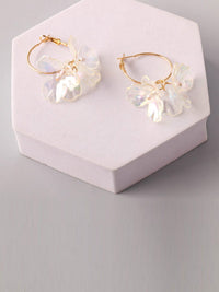 FASHION WHITE PEARL EARRINGS
