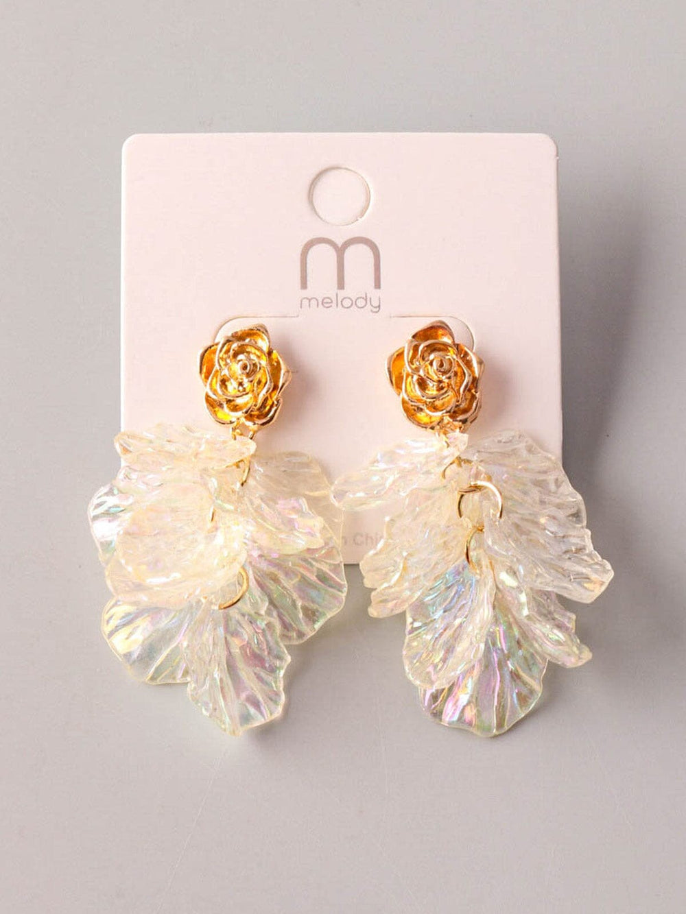 FASHION WHITE PEARL EARRINGS