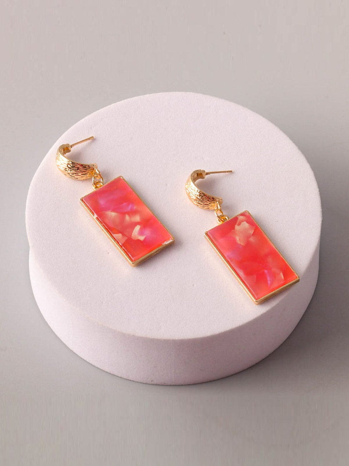 FASHION ASSORTED COLORS EARRINGS