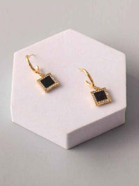 FASHION GOLD SILVER HANGING EARRINGS