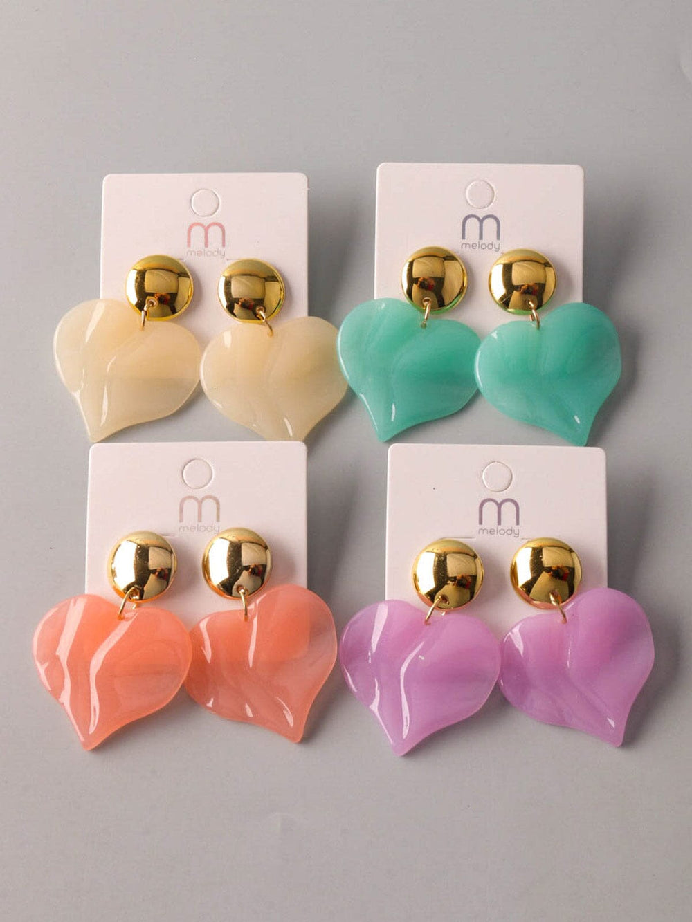 FASHION ASSORTED COLORS EARRINGS