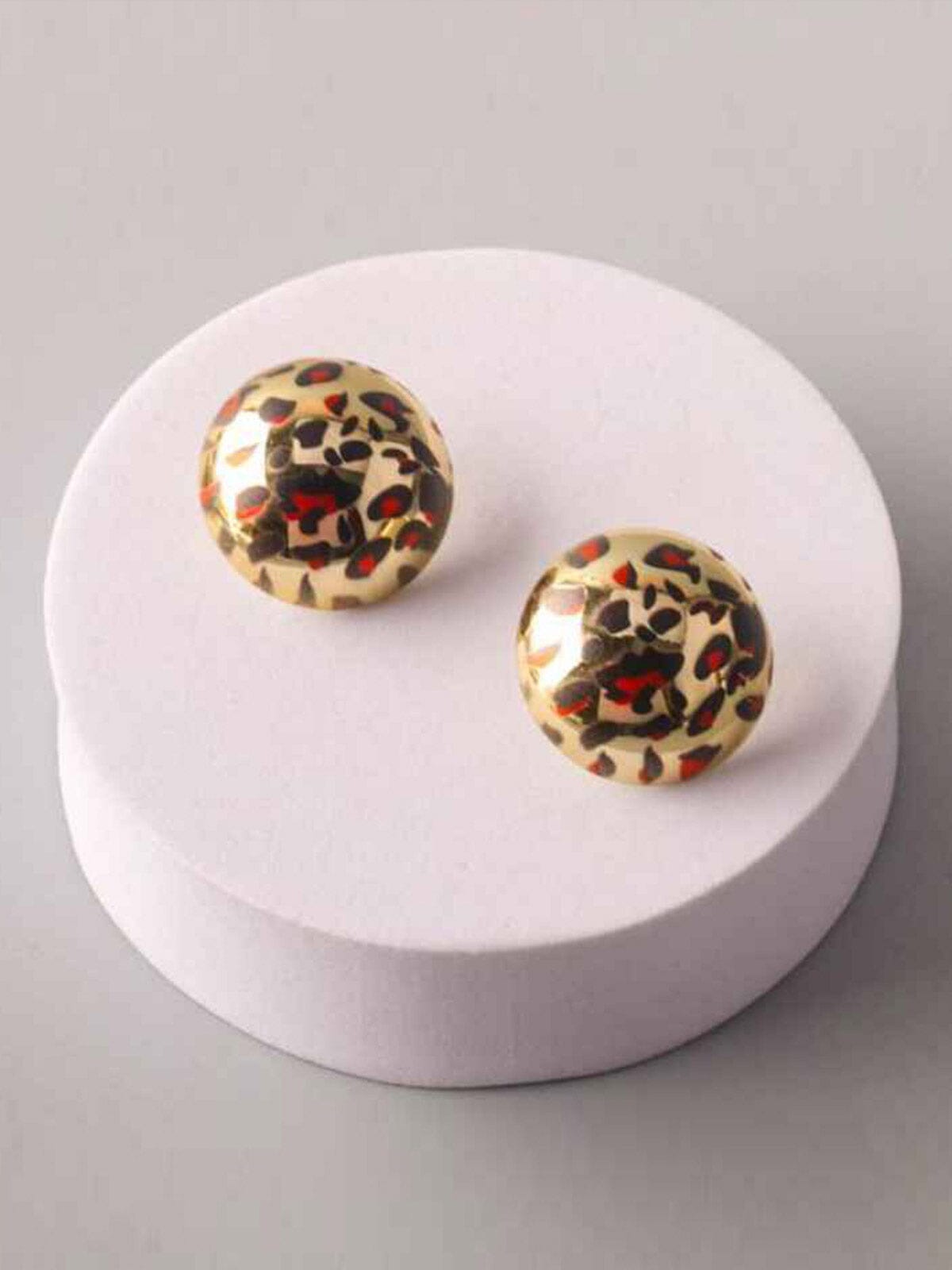 FASHION ANIMAL PRINT EARRINGS