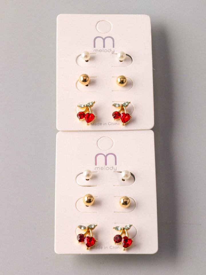 FASHION ASSORTED PENDANT EARRINGS