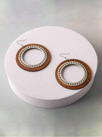 FASHION ASSORTED COLORS WOOD EARRINGS