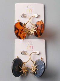 FASHION ASSORTED COLORS EARRINGS