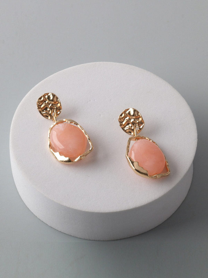 FASHION ASSORTED COLORS STONES EARRINGS
